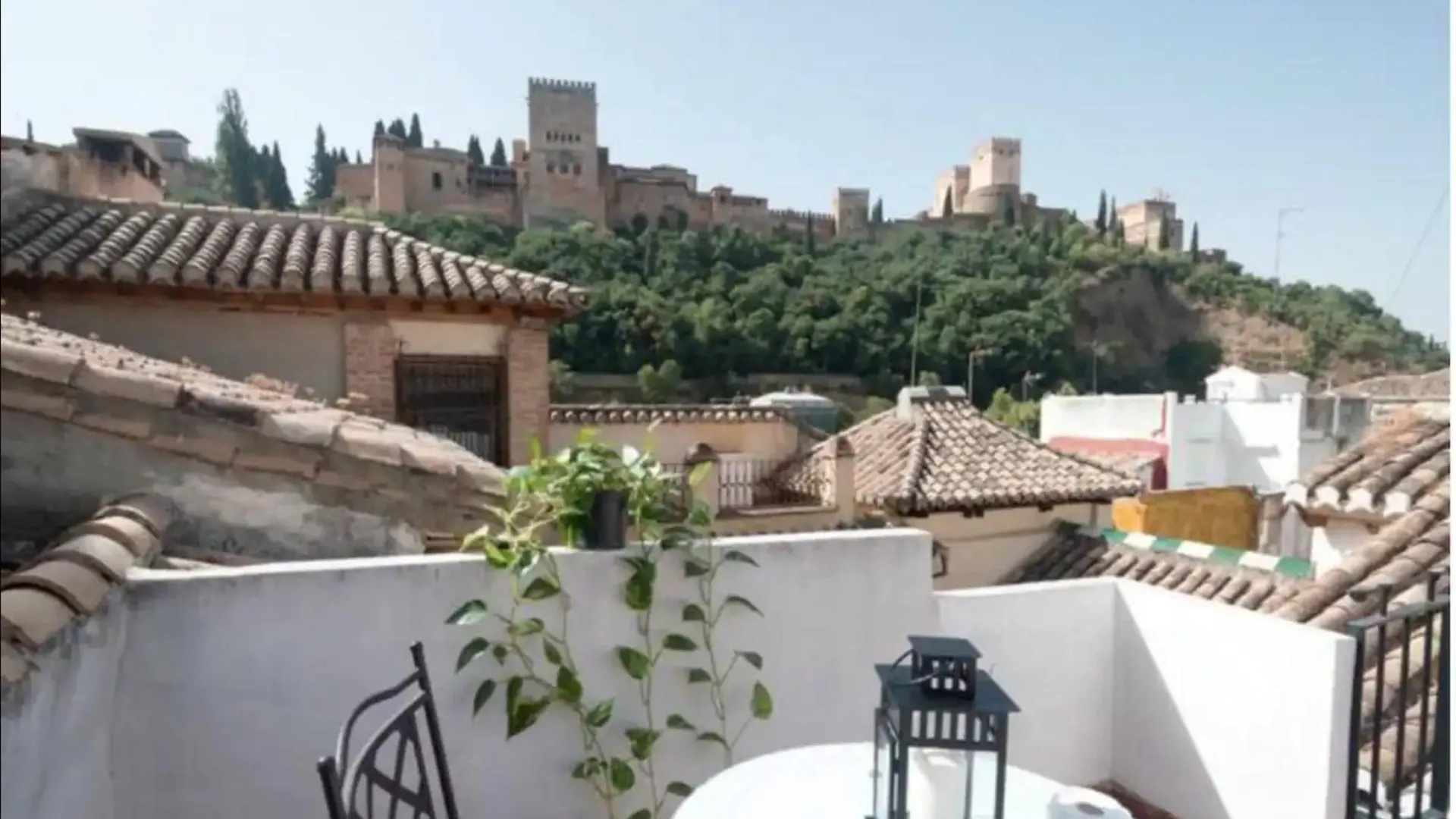 דירות גרנדה Atico Con Terracita Y Vistas Alhambra, Centro ספרד